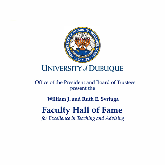 Faculty Hall of Fame