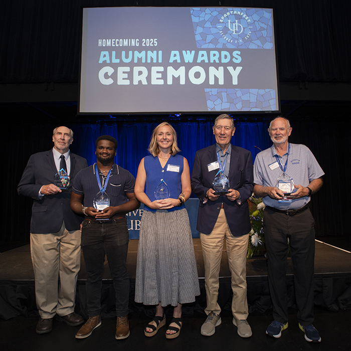 The University of Dubuque Honors Six Alumni and Friends at Homecoming