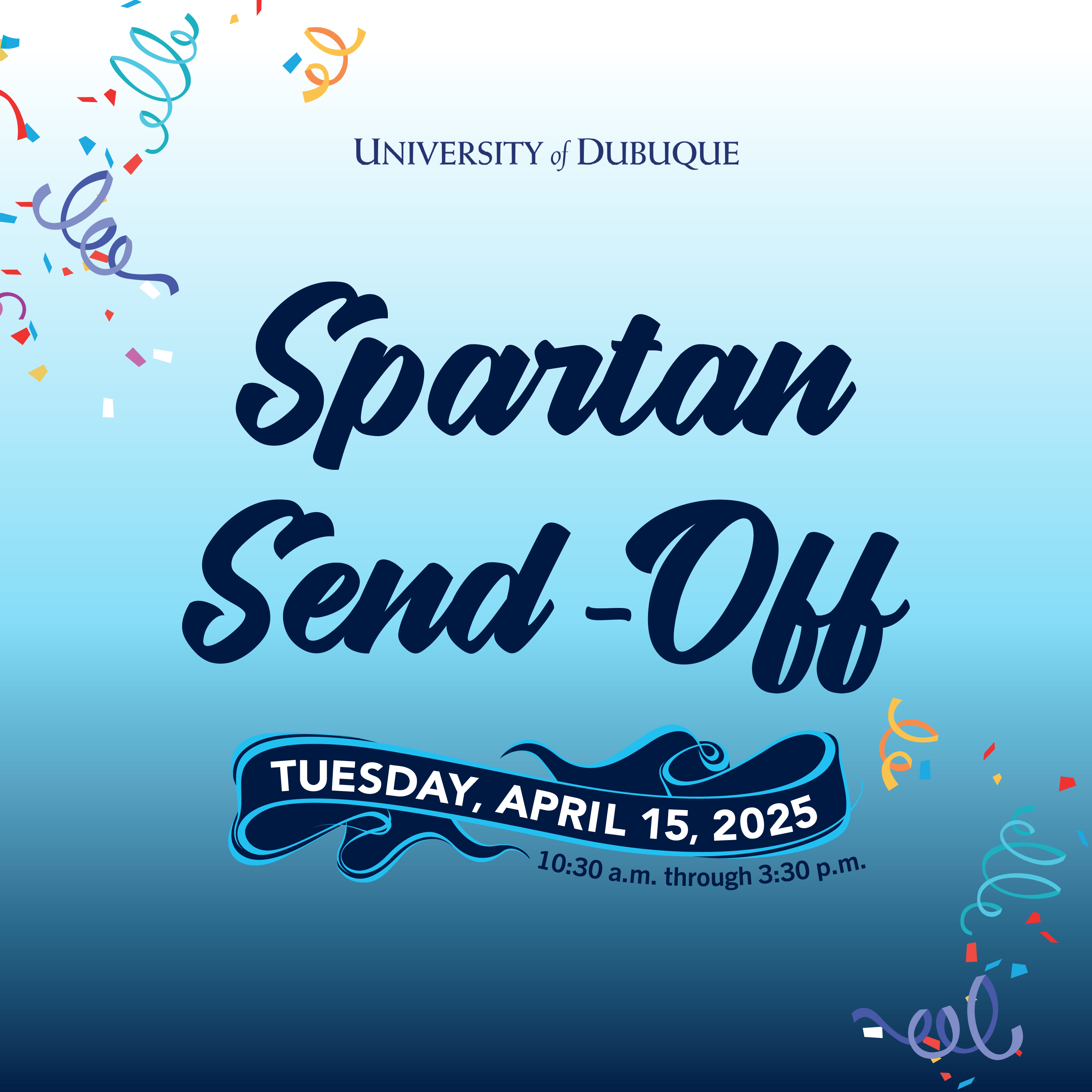 Spartan Send Off Dubuque - Celebrating Spring 2025 Graduates