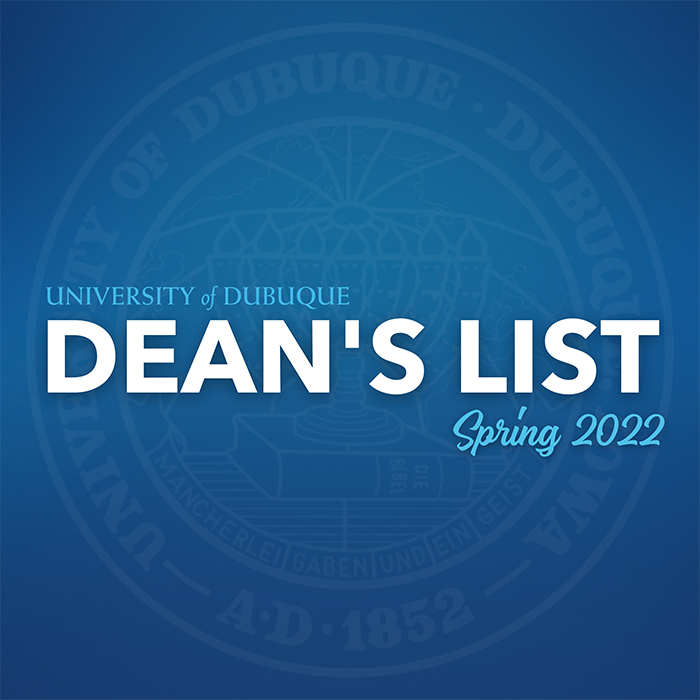 Dean's List - Spring 2022